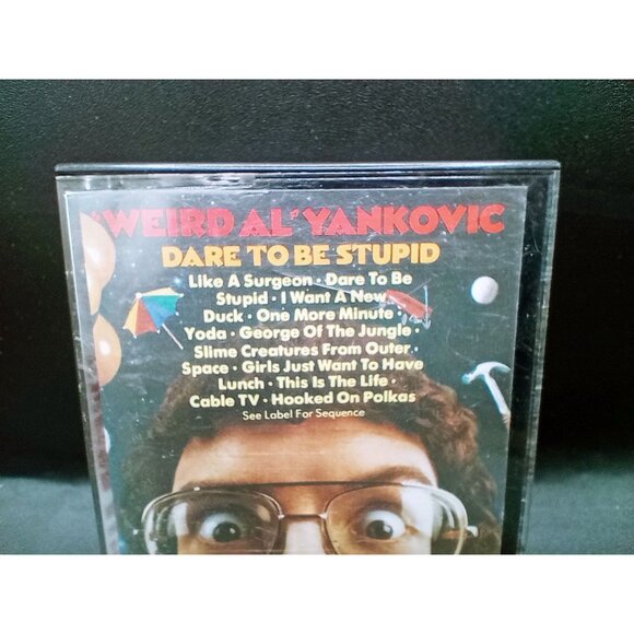 Weird Al Yankovic Dare To Be Stupid Cassette Tape Vintage 1985 CBS Records - Picture 9 of 16